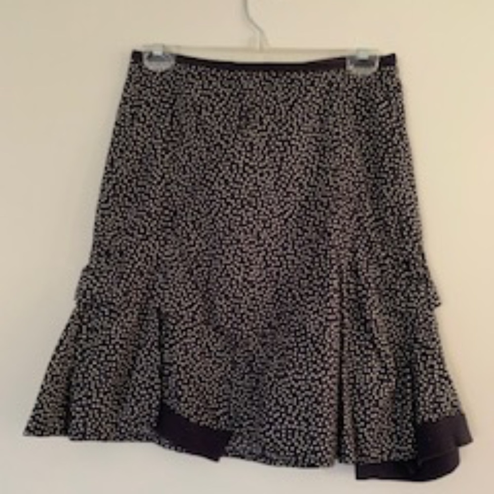 Asymmetrical night blue skirt by "Sandwich" ( Germany/Netherlands)